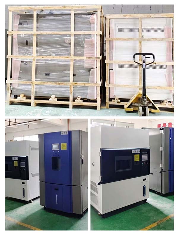 225L氙燈老化試驗(yàn)箱， 1000L恒溫恒濕試驗(yàn)箱， 發(fā)貨大連和湖北客戶(hù)公司。